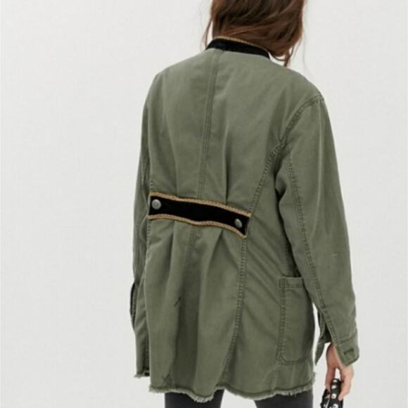 Free People Military Passenger XS Jacket - Picture 8 of 9